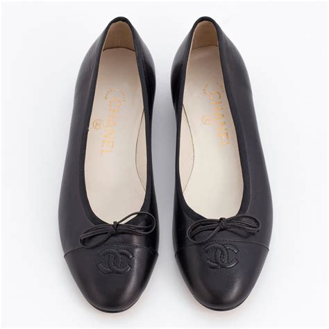 chanel ballerinas price 2015|Chanel ballerina flats black.